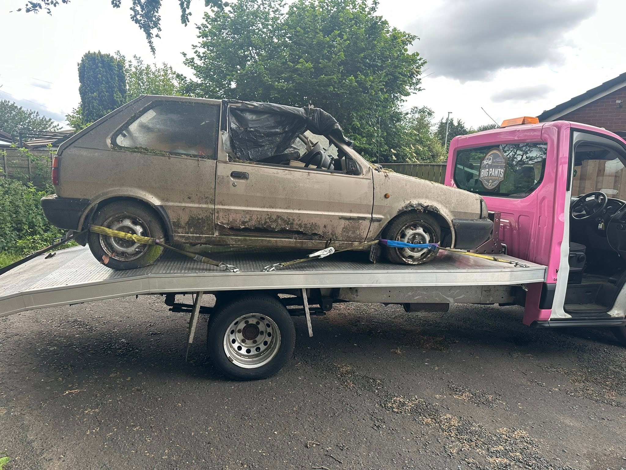 non-runner and MOT failure car collection