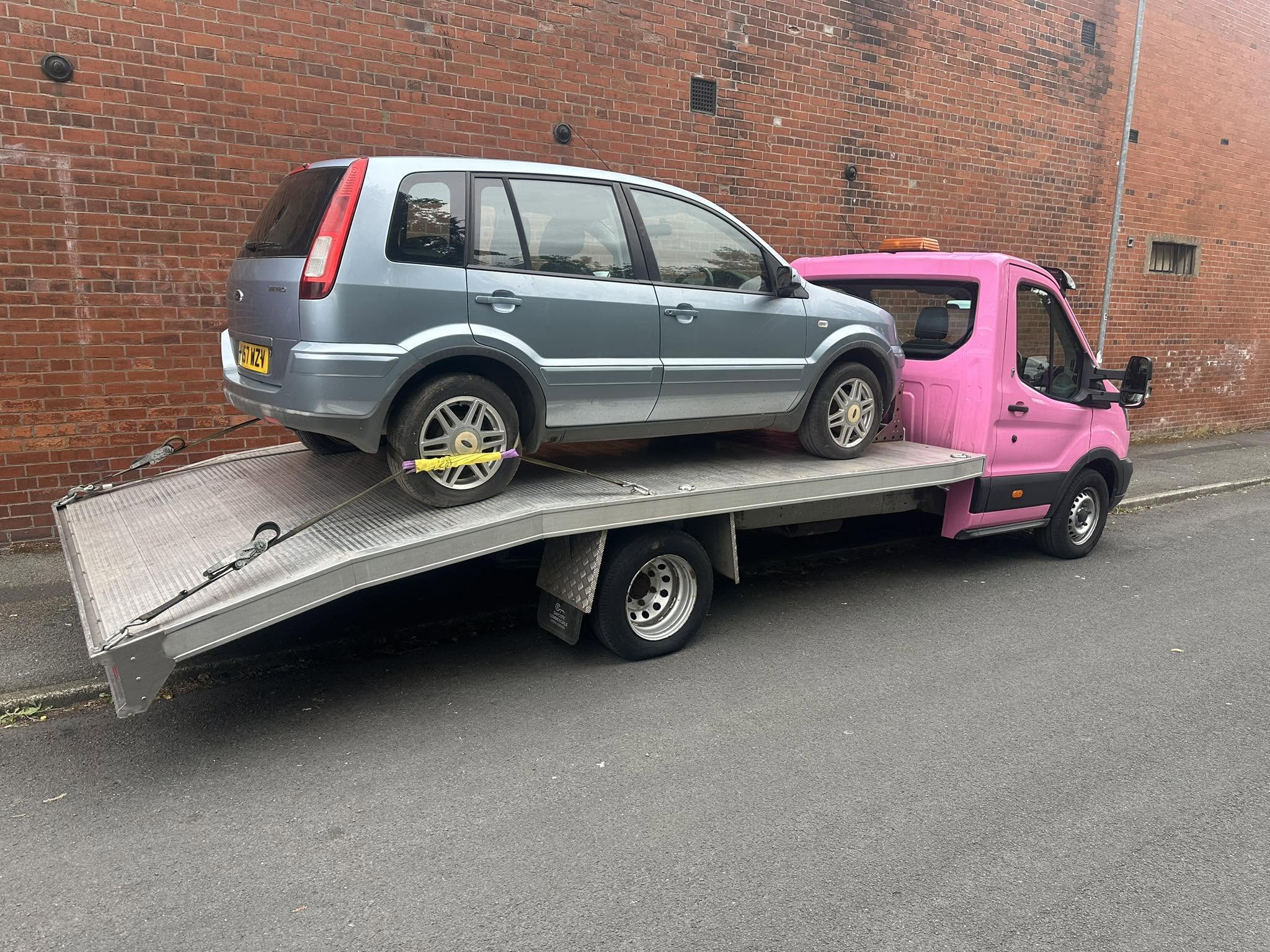 vehicle recovery truck Manchester